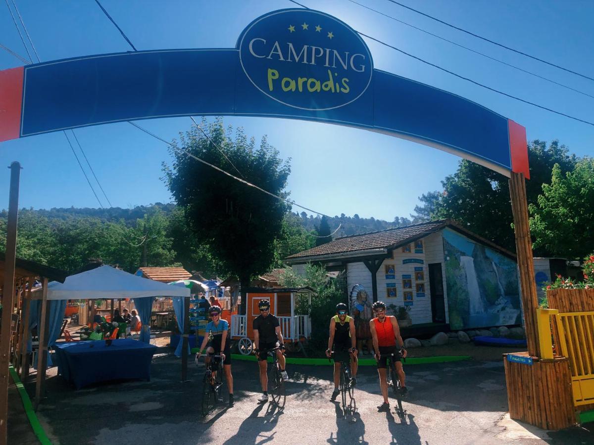 Lalevade-dʼArdèche Camping Paradis Family Des Issoux מראה חיצוני תמונה