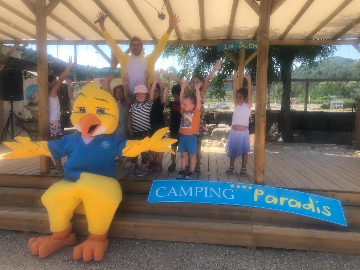 Lalevade-dʼArdèche Camping Paradis Family Des Issoux מראה חיצוני תמונה